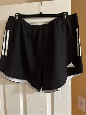 adidas Black Athletic Shorts BNWT